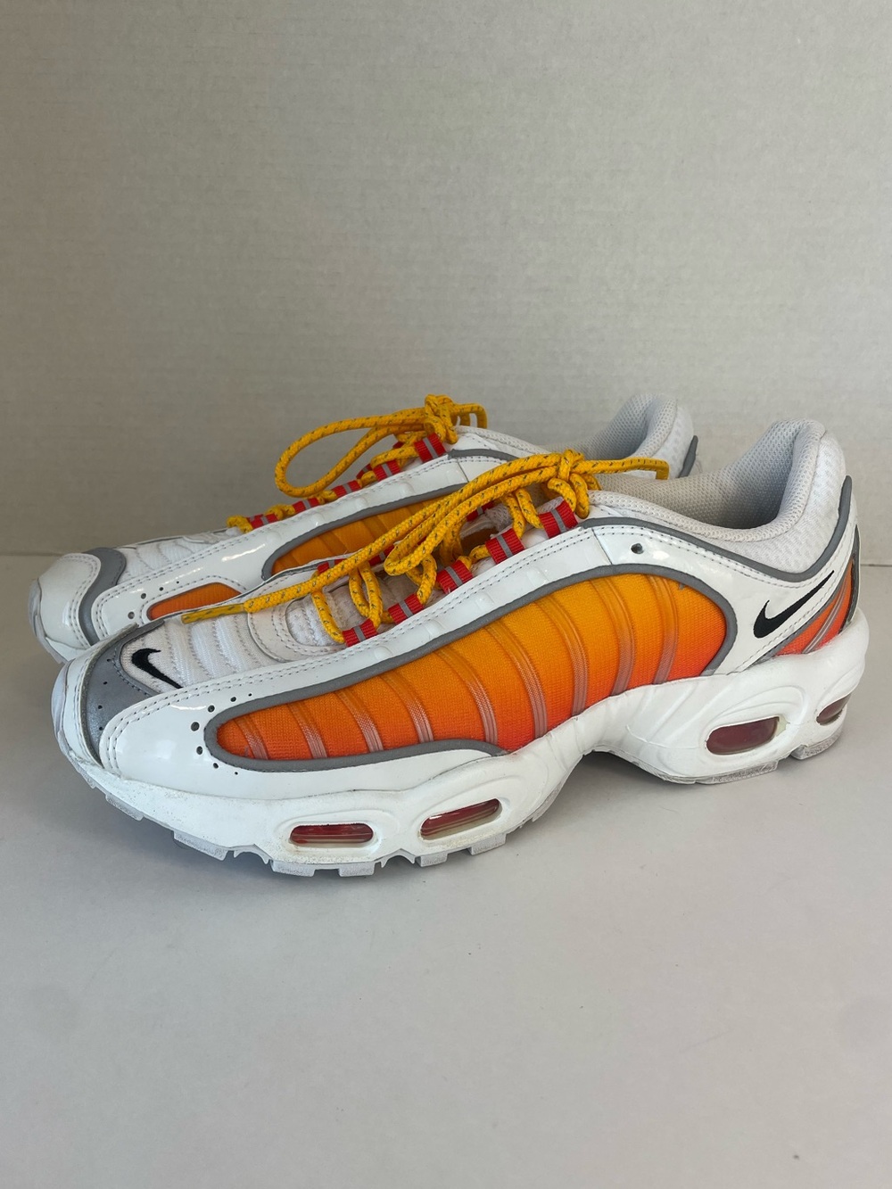 Nike Max Air Tailwind women’s sneakers white university gold CK4122-100
